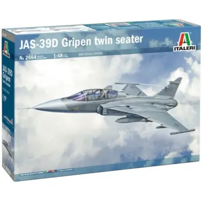 JAS-39D Gripen Twin Seater - 2664 - Italeri - 1:48