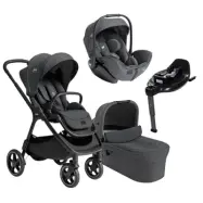 Joie Finiti duovagn + Joie i-Level Pro babyskydd + isofixbas
