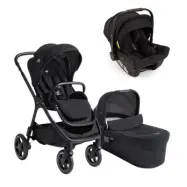 Joie Finiti duovagn + Nuna Pipa Urbn babyskydd med isofix