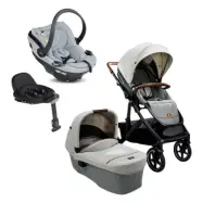 Joie Vinca duovagn + BeSafe Go Beyond 2 babyskydd + isofixbas