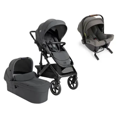 Joie Vinca duovagn + Nuna Pipa Urbn babyskydd med isofix