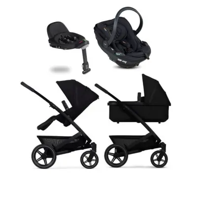Joolz Geo3 duovagn + BeSafe Go Beyond 2 babyskydd + isofixbas