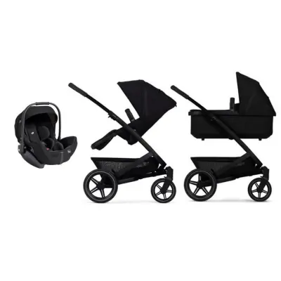 Joolz Geo3 duovagn + Joie i-Level Pro babyskydd