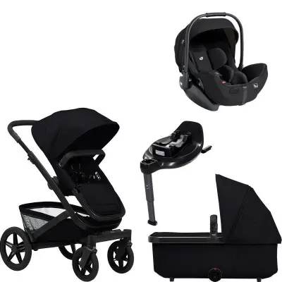 Joolz Geo5 duovagn + Joie i-Level Pro babyskydd + isofixbas