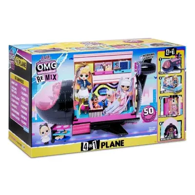 L.O.L. Surprise OMG Remix Flygplan - L.O.L. Surprise! -  Leksaksaffären