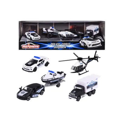 Majorette Police Force Giftpack - Majorette -  Leksaksaffären