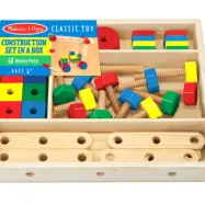 Melissa&Doug, Byggset i trä, 48 delar