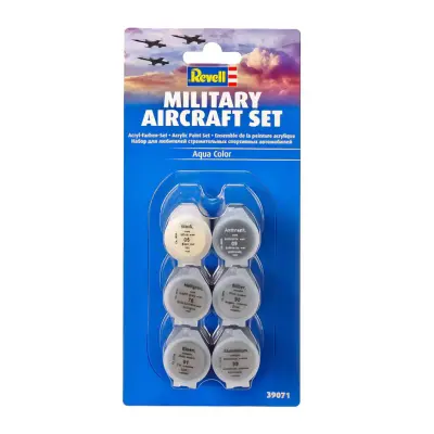 Military Aircraft Set - 6 färger - 39071 - Revell