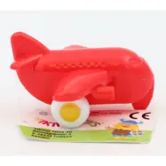 Miniknubbis - Flygplan - Viking Toys - Röd