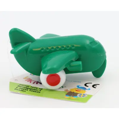Miniknubbis - Flygplan - Viking Toys - Grön