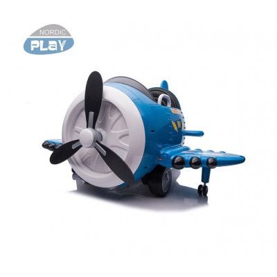 Nordic Play Speed Elplan, ljus, fjärrkontroll, kanon 2x6Vblå, Speed