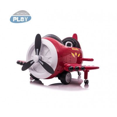 Nordic Play Speed Elplan, ljus, fjärrkontroll, kanon 2x6Vröd, Speed