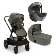 Nuna Demi Next duovagn + Joie i-Level Pro babyskydd