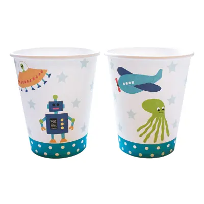 Pappersmuggar Robot - 8-pack