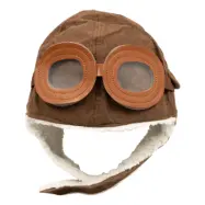 Pilotmössa i Fleece för Barn - Brun