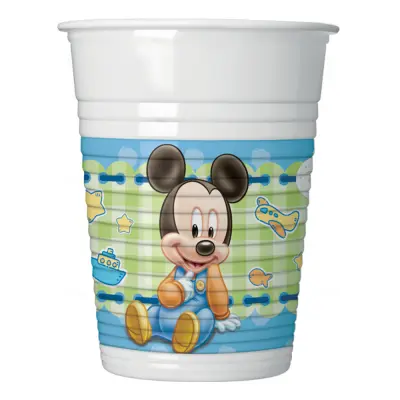 Plastmuggar Baby Musse - 8-pack