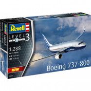 Revell Model set Boeing 737-800 1:288 Modellbyggsats