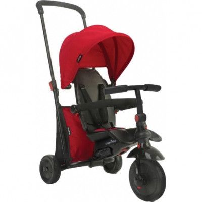 smarTrike Smartrike - Trehjuling - Smartfold Junior Röd