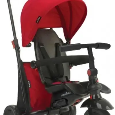 smarTrike Smartrike - Trehjuling - Smartfold Junior Röd