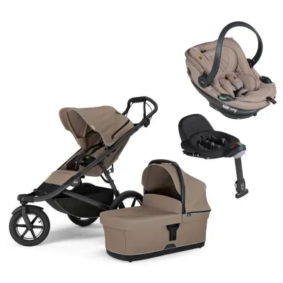 Thule Urban Glide 3 duovagn + BeSafe Go Beyond 2 Babyskydd + isofixbas