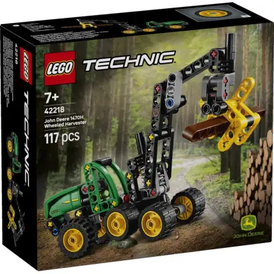 LEGO® Technic John Deere 1470H skogsmaskin 42218 - LEGO -  Leksaksaffären