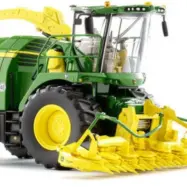 WIKING - Miniature John Deere 8500 Rödder Set Zinc 132 Grön
