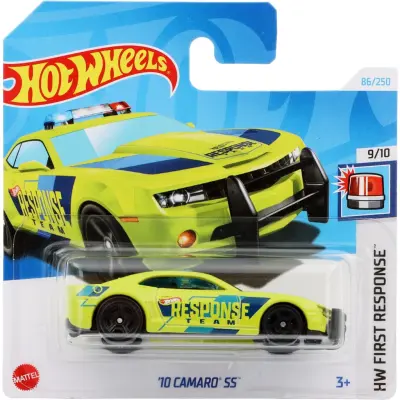 10 Camaro SS - Grön - HW First Response - Hot Wheels