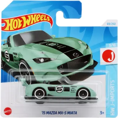 15 Mazda MX-5 Miata - Grön - HW J-Imports - Hot Wheels