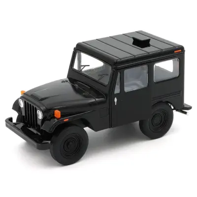 1971 Jeep DJ-5B - Kinsmart - 1:26 - Svart