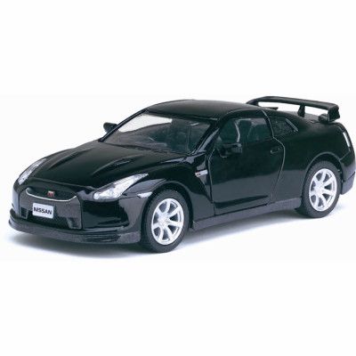 2009 Nissan GT-R R35 - Kinsmart - 1:36 - Grå