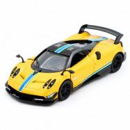 2016 Pagani Huayra BC - Kinsmart - 1:38 - Gul