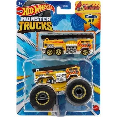 5 Alarm&5 Alarm - Monster Truck - 2-pack - Hot Wheels