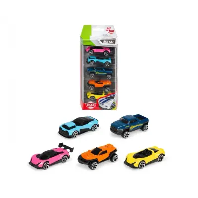 5-pack med Leksaksbilar från Dickie Toys