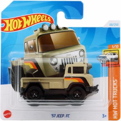 57 Jeep FC - Beige - HW Hot Trucks - Hot Wheels