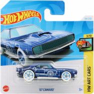 67 Camaro - Blå - HW Art Cars - Hot Wheels