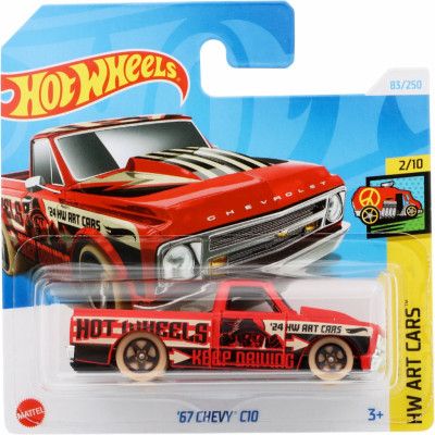 67 Chevy C10 - HW Art Cars - Hot Wheels