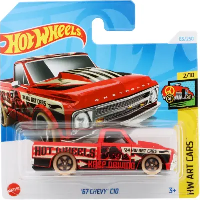 67 Chevy C10 - HW Art Cars - Hot Wheels