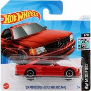 89 Mercedes-Benz 560 SEC AMG - Röd - Hot Wheels