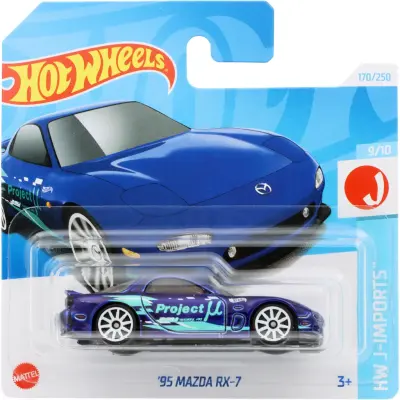 95 Mazda RX-7 - HW J-Imports - Hot Wheels