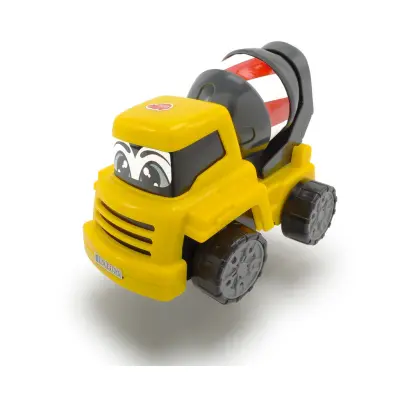ABC Happy Builder Arbetsfordon Betongblandare Gul - Dickie Toys ABC -  Leksaksaffären