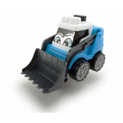 ABC Happy Builder Arbetsfordon Bulldozer Blå - Dickie Toys ABC -  Leksaksaffären