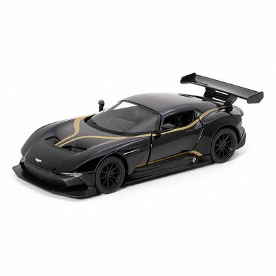 Aston Martin Vulcan med ränder - 1:38 - Kinsmart - Grön