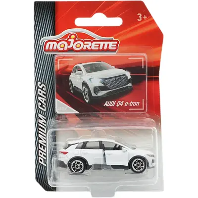 Audi Q4 e-tron - Vit - Premium Cars - Majorette - 7 cm