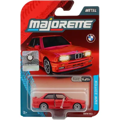 BMW M3 (E30) - Röd - BMW Edition Premium - Majorette