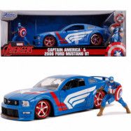 Captain America & 2006 Ford Mustang GT - Jada Toys - 1:24