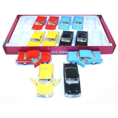 Chevrolet Bel Air med pullback : Färg - Gul - Leksaksaffären -  Leksaksaffären