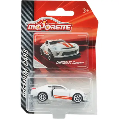 Chevrolet Camaro - Vit - Premium Cars - Majorette - 7 cm