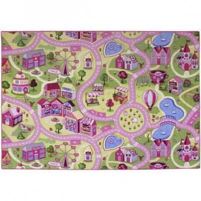 EuroToys - Barnmatta - Sagostad - 140 x 200 cm