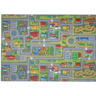 EuroToys Matta Toy Car Traffic Stad 140 Cm