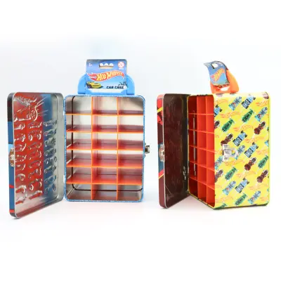 Förvaringsväska i Plåt - Car Case - Hot Wheels